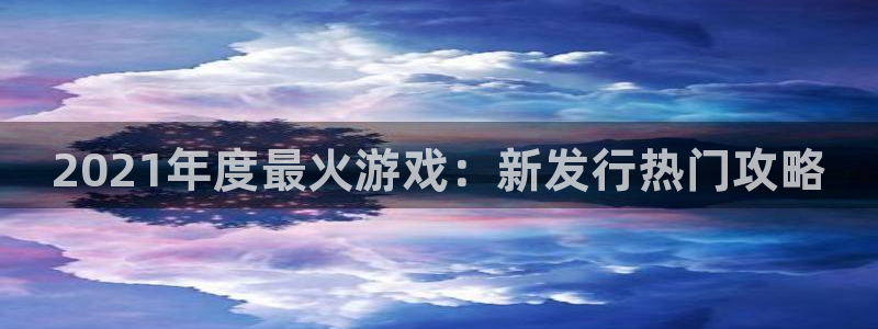 im电竞官网登录注册账号是什么：2021年度最火游戏：新发行热门攻略