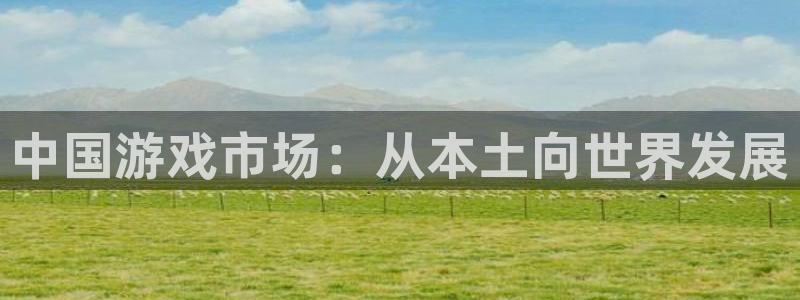 im电竞官网平台会黑款吗：中国游戏市场：从本土向世界发展